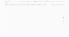 Desktop Screenshot of mayfairgallery.com